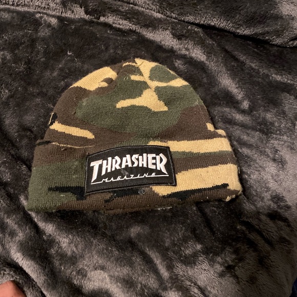 Thrasher Beanie Camo | Poshmark